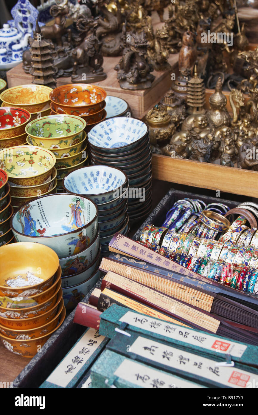Chinese Souvenirs, Sheung Wan, Hong Kong Stock Photo Alamy