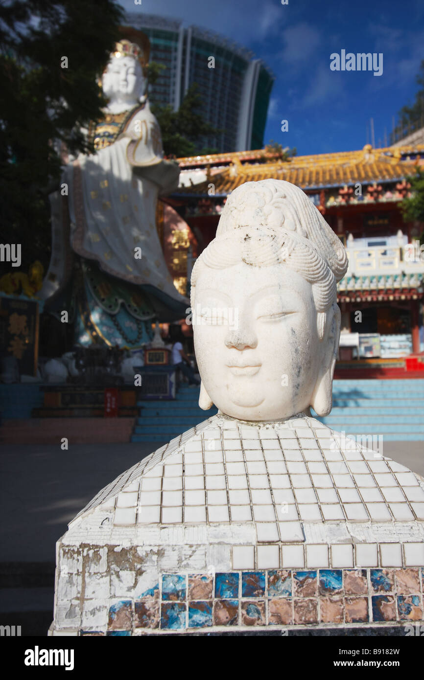 Statues At Kwun Yam Shrine, Repulse Bay, Hong Kong Stock Photo Alamy