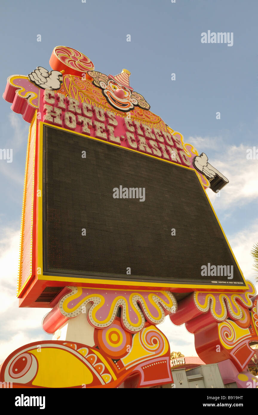 Circus, Circus, Las Vegas Stock Photo Alamy