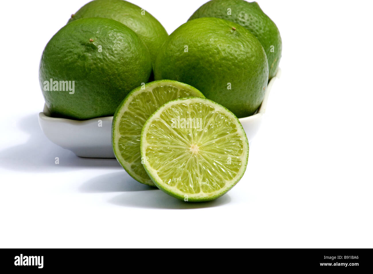 Fresh limes Stock Photo Alamy