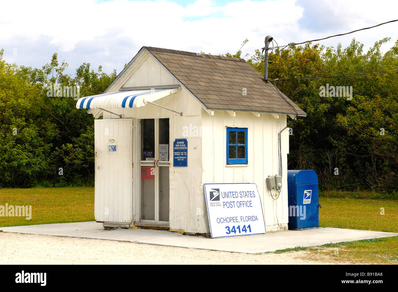 Ochopee, Florida Post Office Stock Photo Alamy