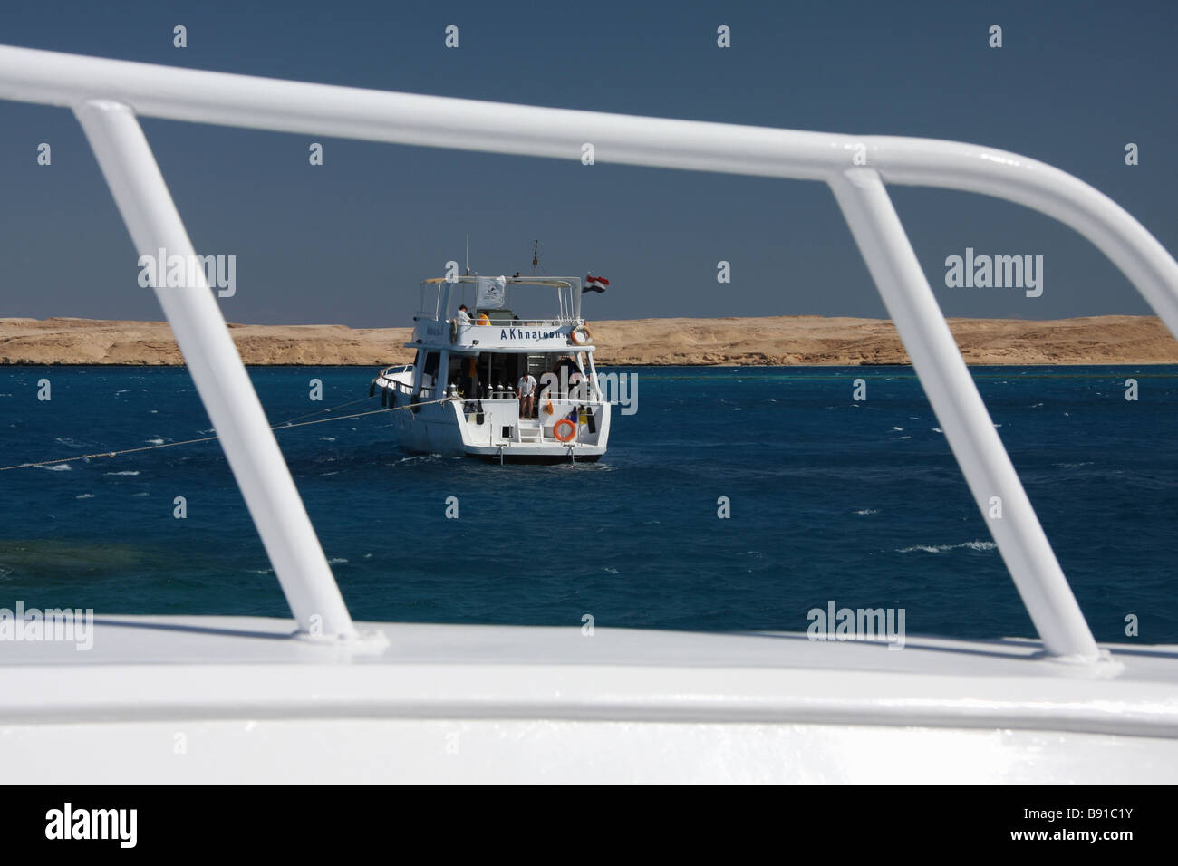 Dive boat, Sharm El Sheik Stock Photo Alamy