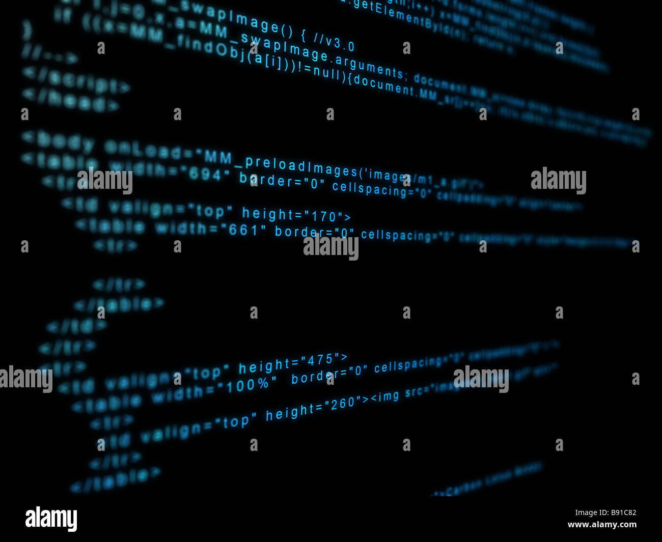 Binary code building hi-res stock photography and images - Alamy