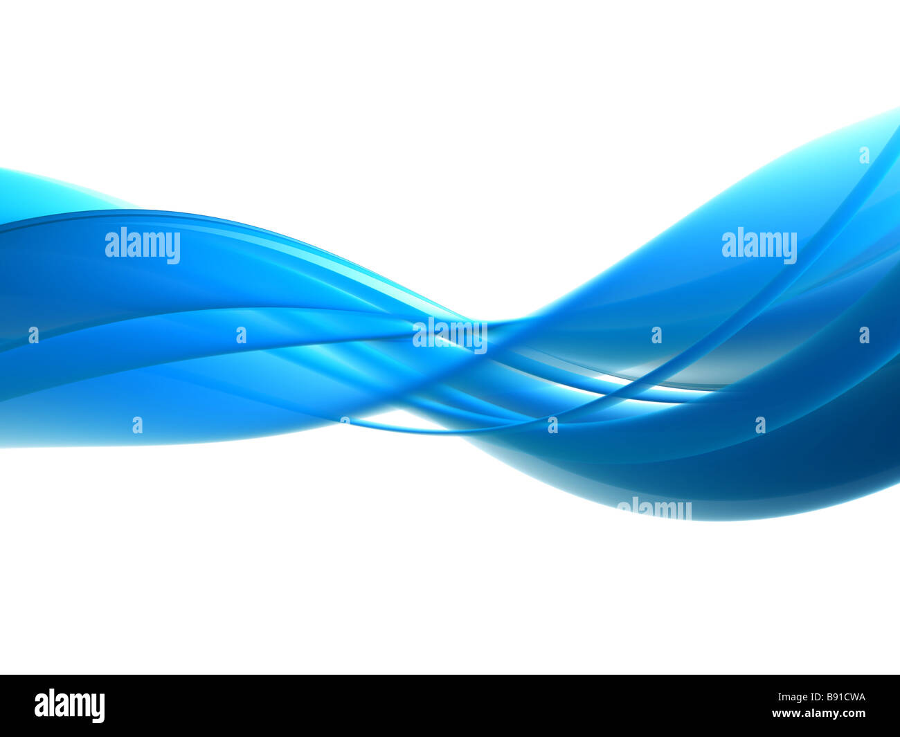 abstract blue waves Stock Photo - Alamy