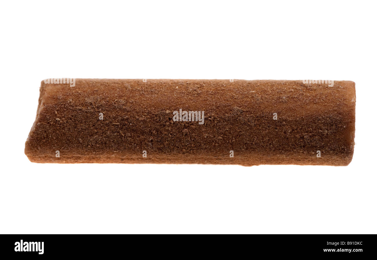 Cinnamon candy stick isolated on a white background Stock Photo Alamy
