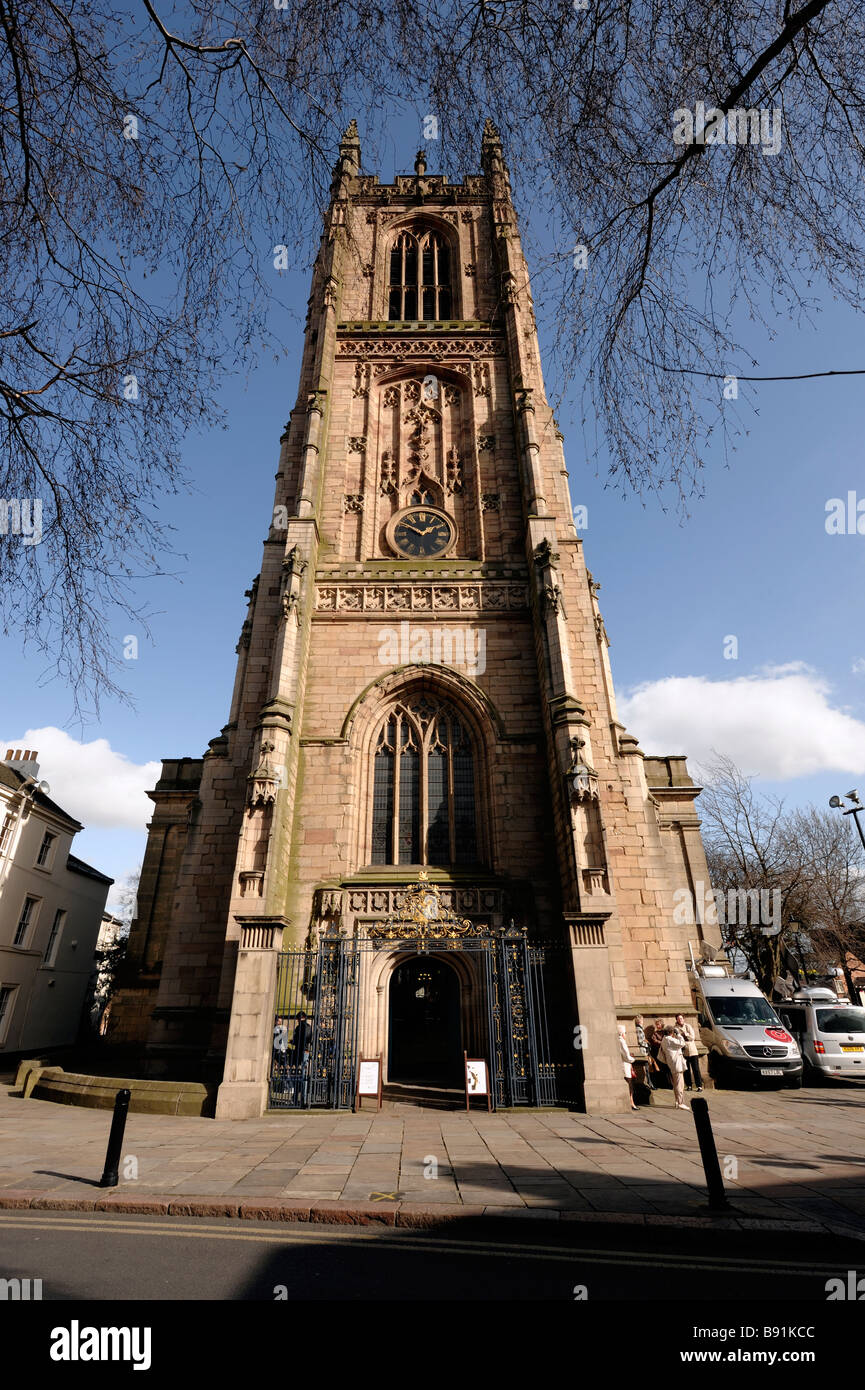 Derby Cathedral Stock Photo - Alamy