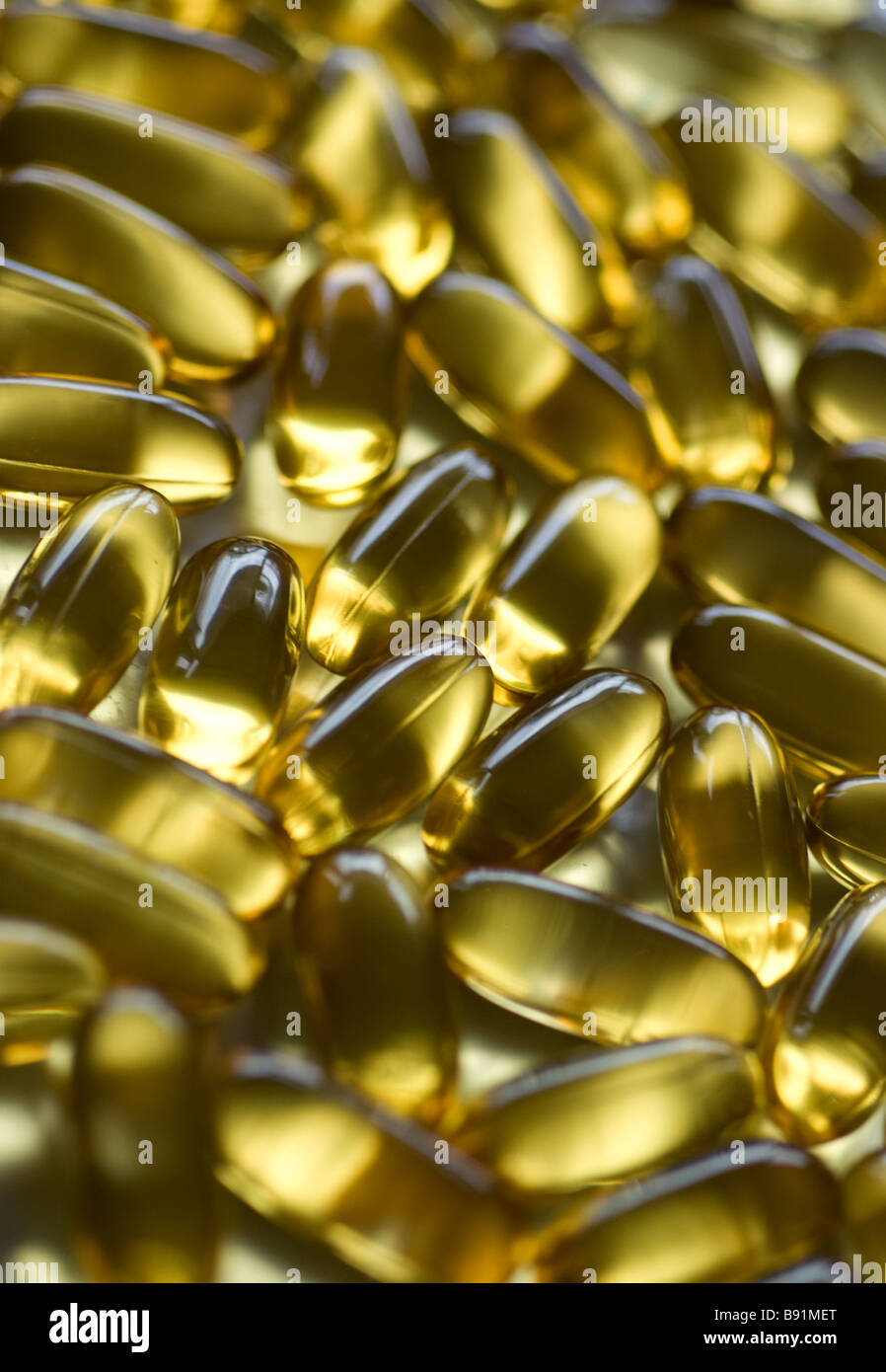 cod liver oil capsules Stock Photo Alamy