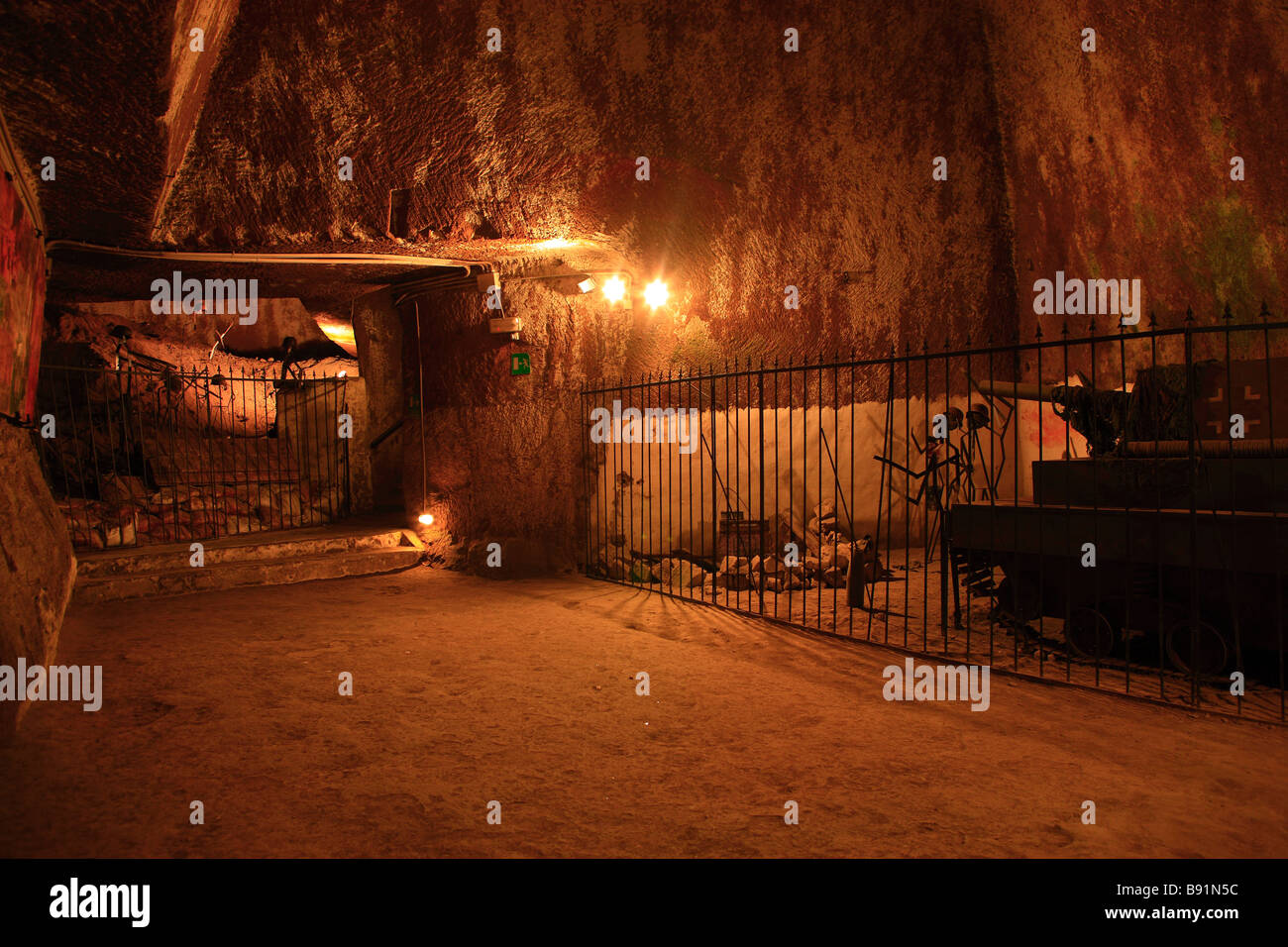 Cave of Naples Stock Photo Alamy