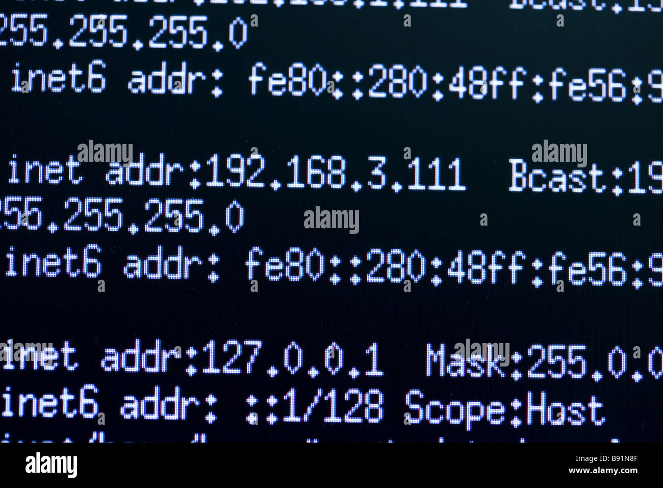 Unix shell hi res stock photography and images alamy