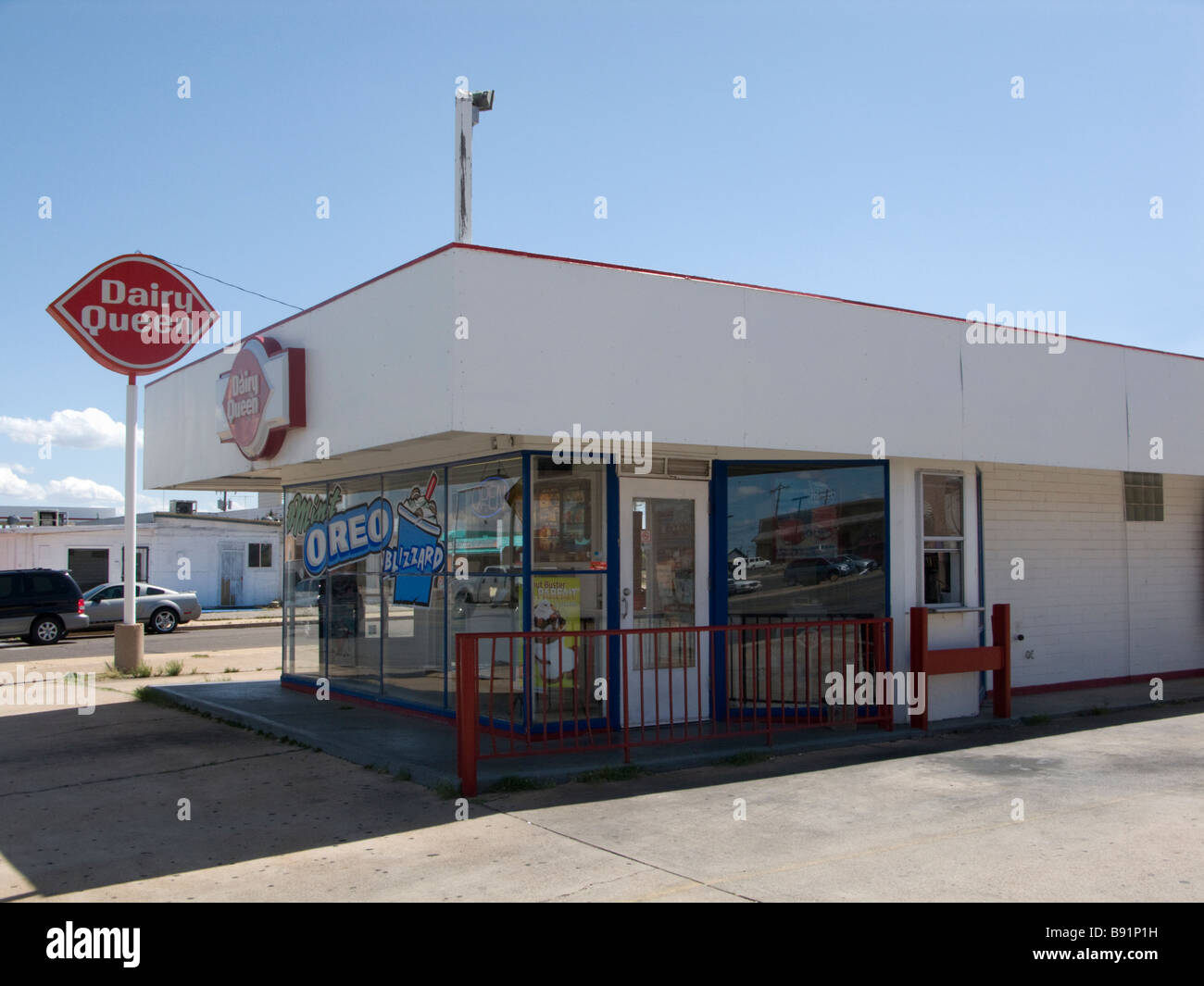 Dairy Queen restaurant, Arizona, USA Stock Photo Alamy