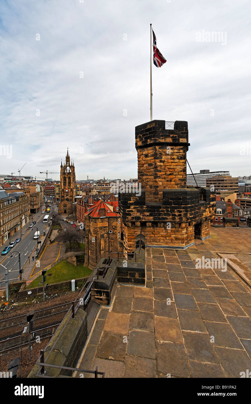 Newcastle castle keep hi-res stock photography and images - Alamy