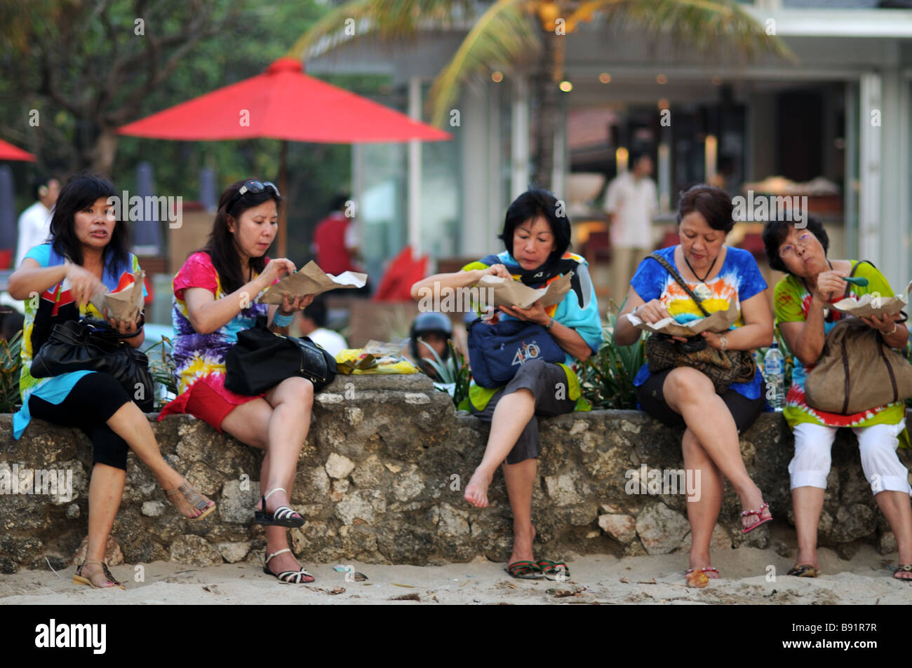 kuta bali indonesia Stock Photo Alamy