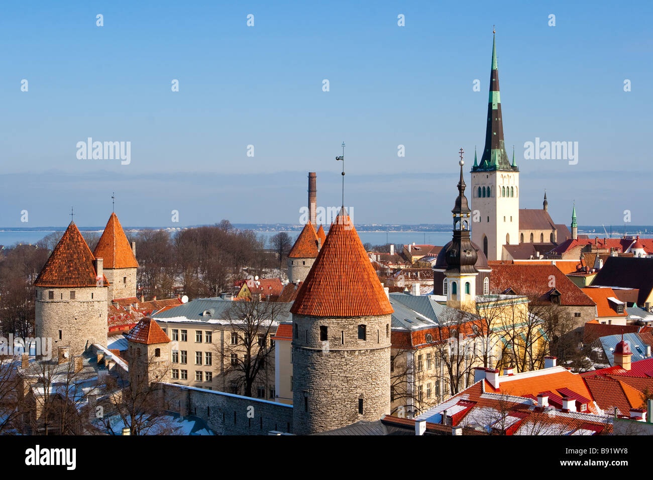 Tallinn. Old city Stock Photo