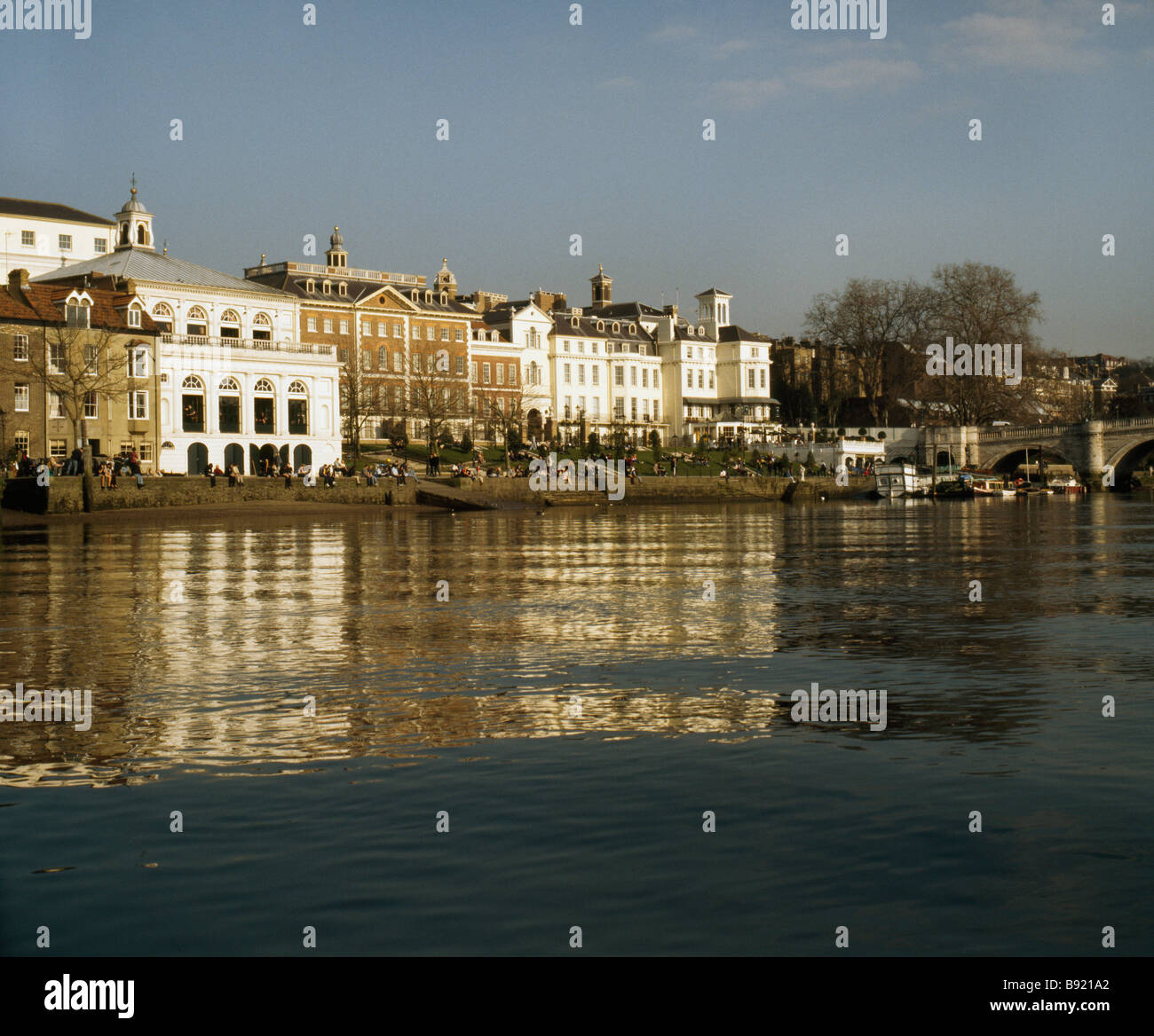 Richmond waterfront, designed by Quinlan Terry between 19847 Stock