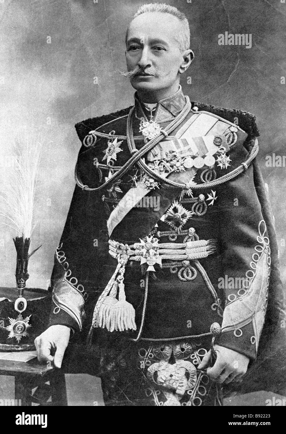 General Alexei Brusilov of the Russian Cavalry 1853 1926 Stock Photo ...
