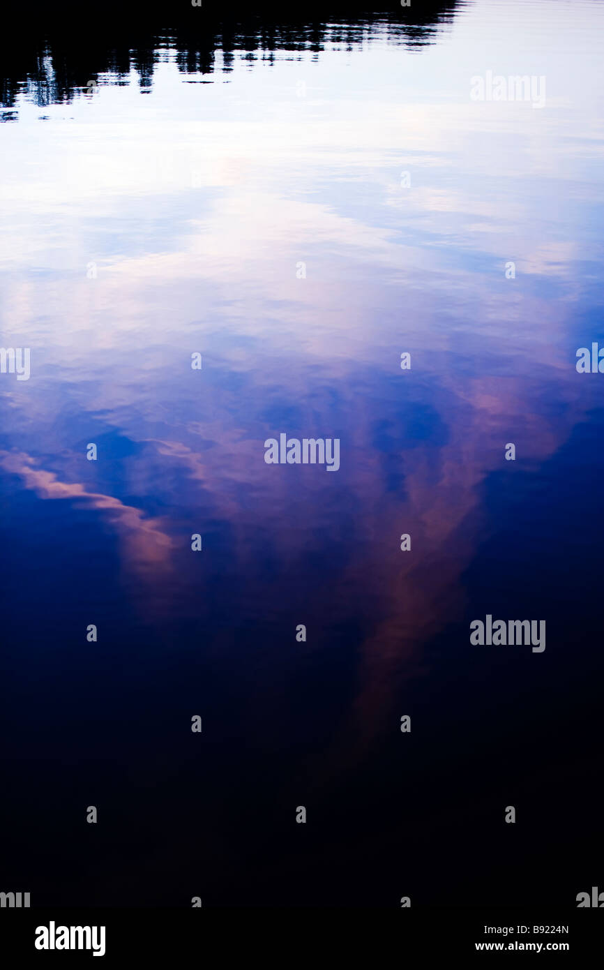 Close up cloud reflection in water clouds hi-res stock photography and ...