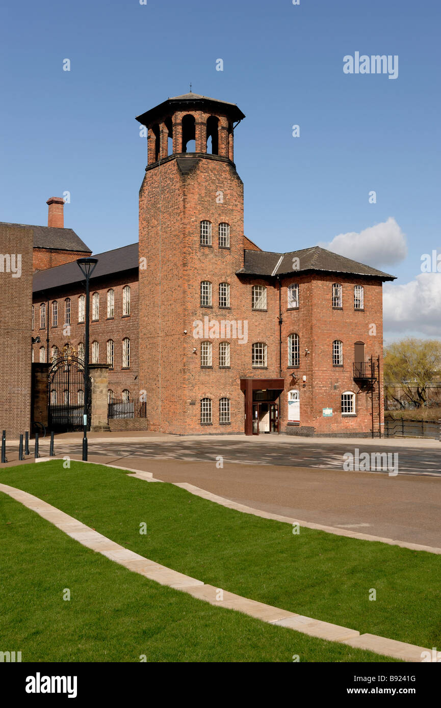 Silk Mill Museum of Industry and History Derby Stock Photo