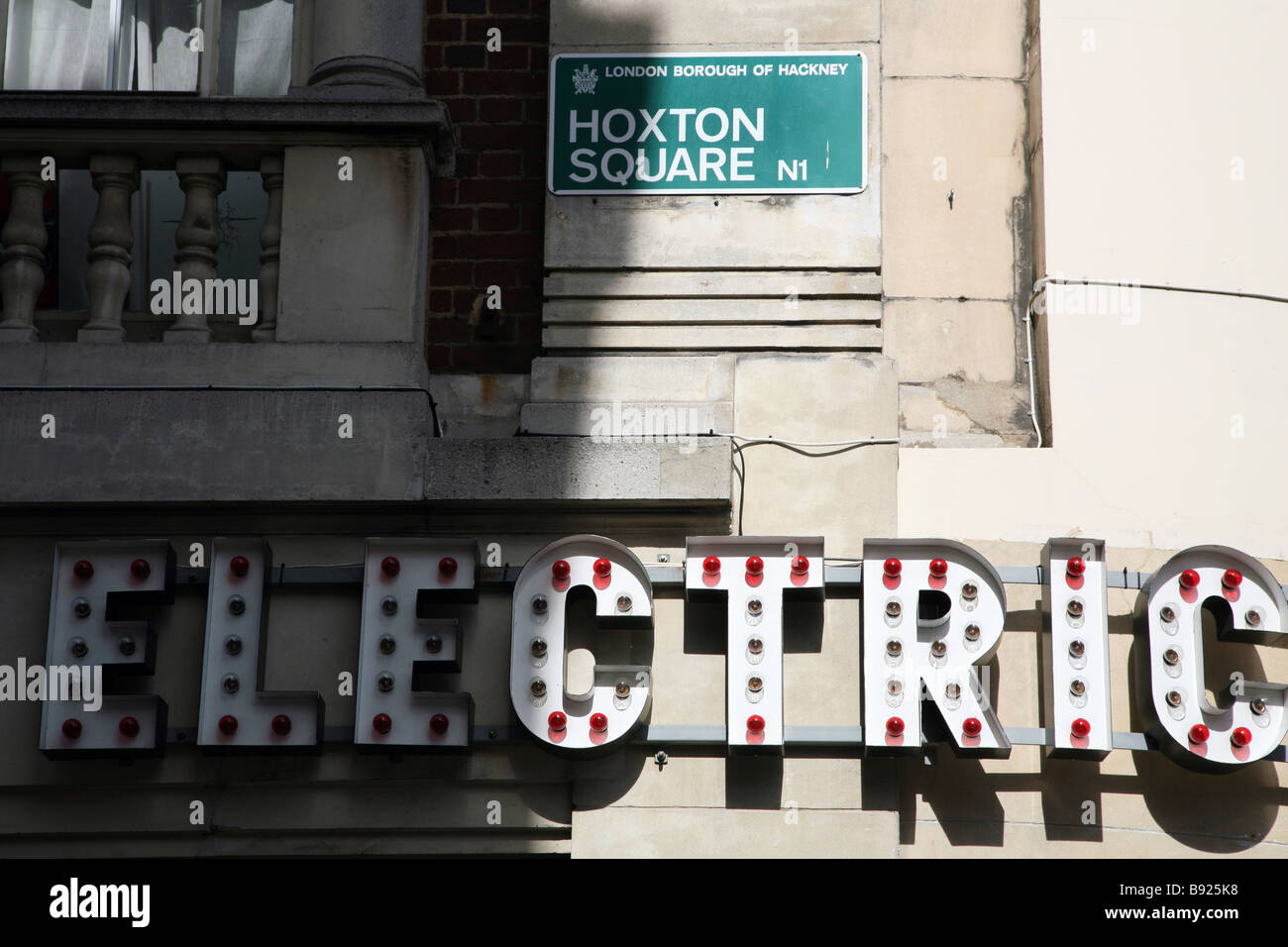 Electricity showrooms club square london hires stock photography and