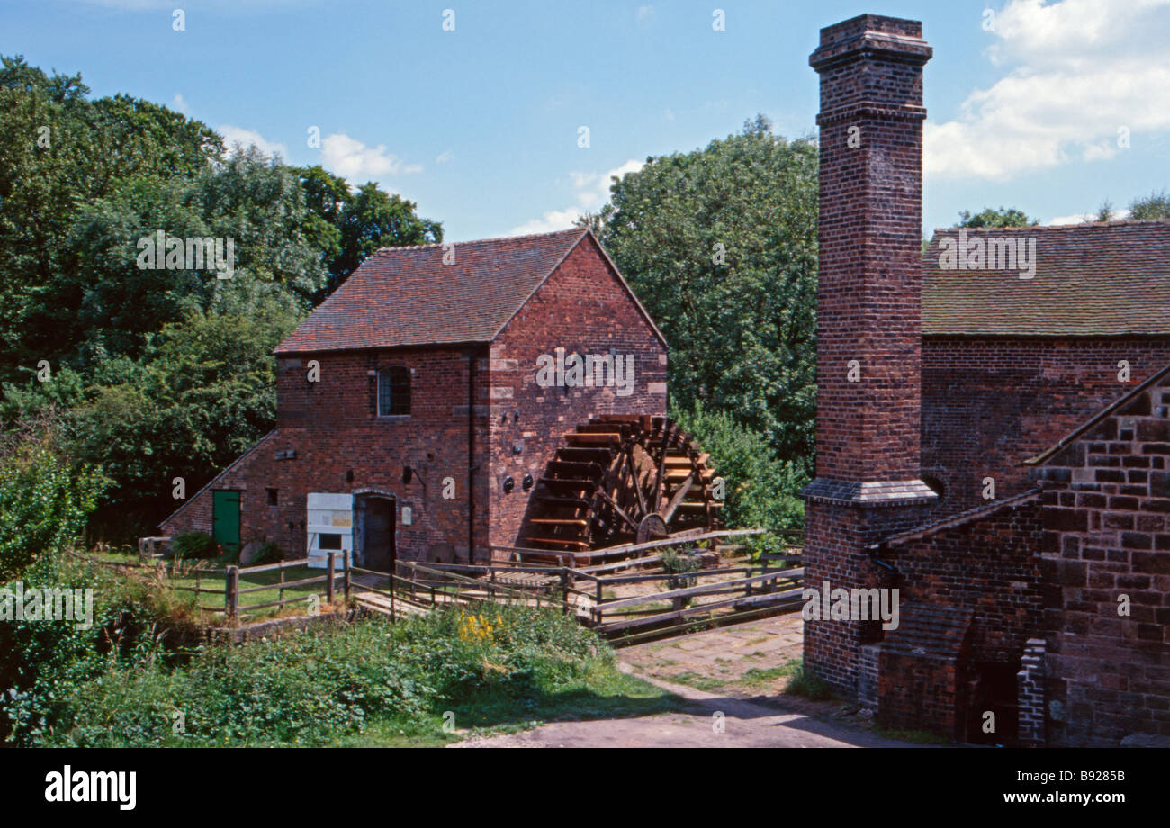 North Mill, Cheddleton Flint Mill, Cheddleton, Staffordshire, England