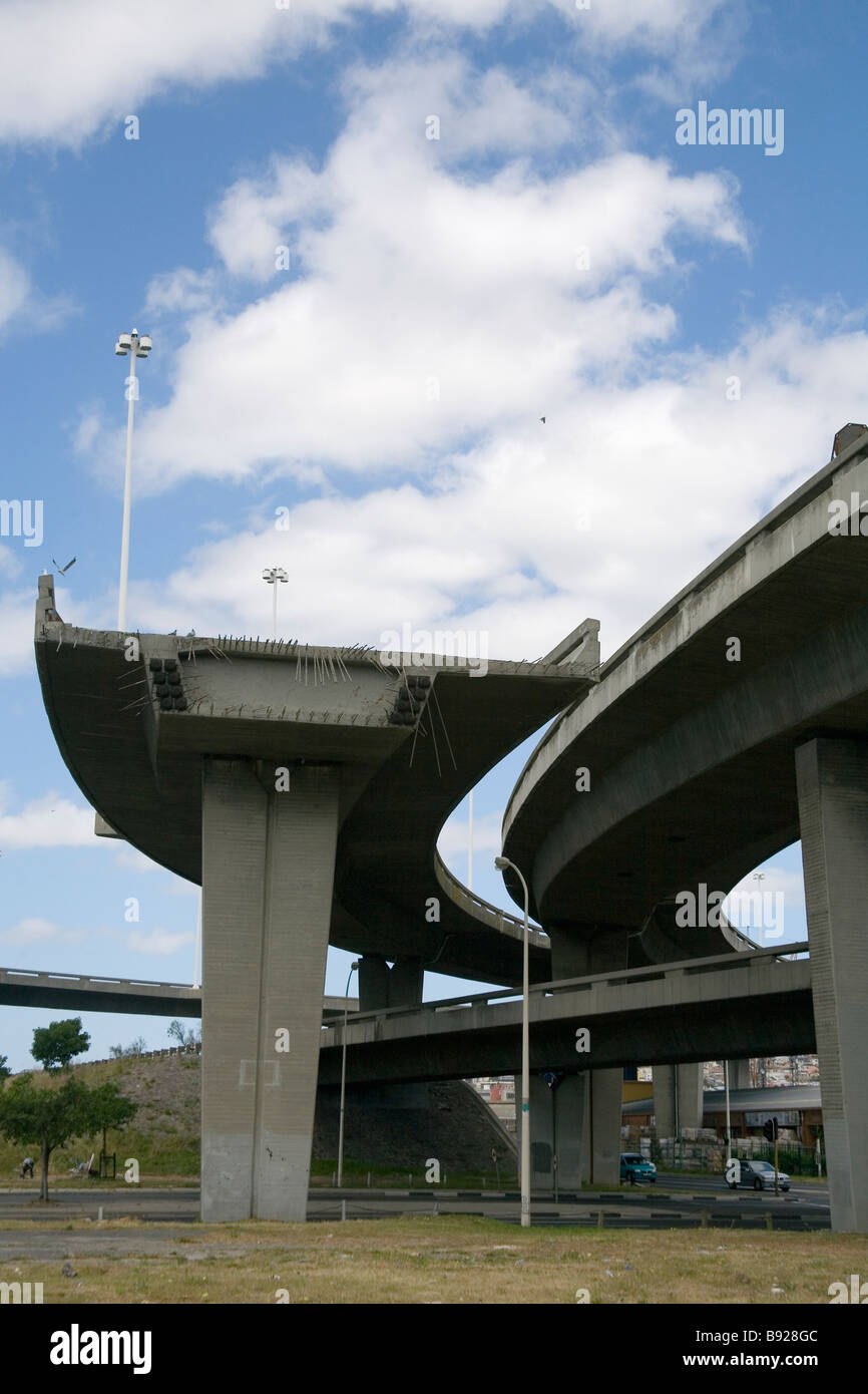 Freeway Low View Low angle view of a discontinued freeway Cape Town Western Cape ...