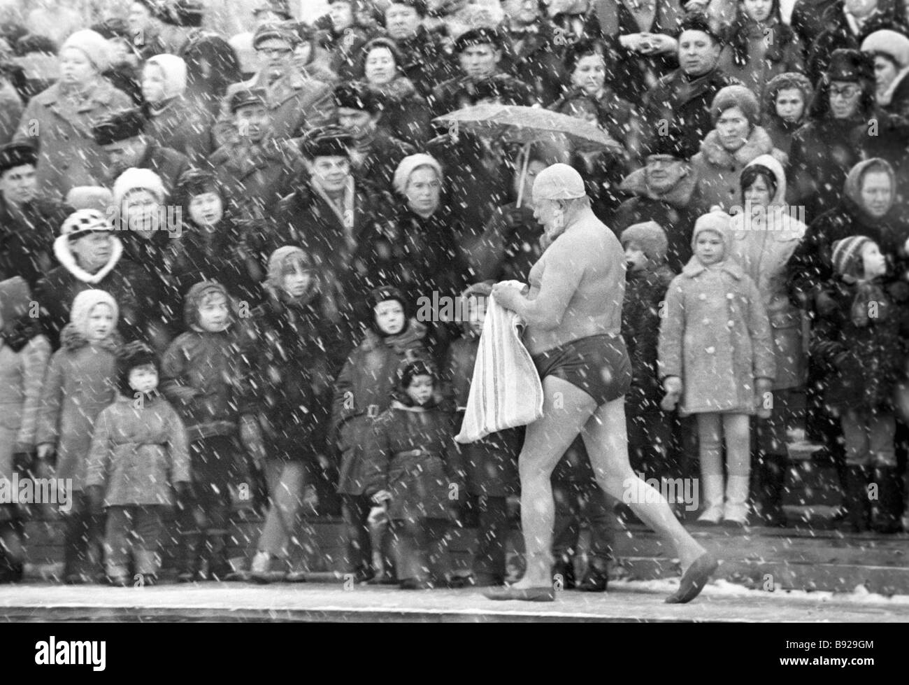 A winter walk Stock Photo Alamy