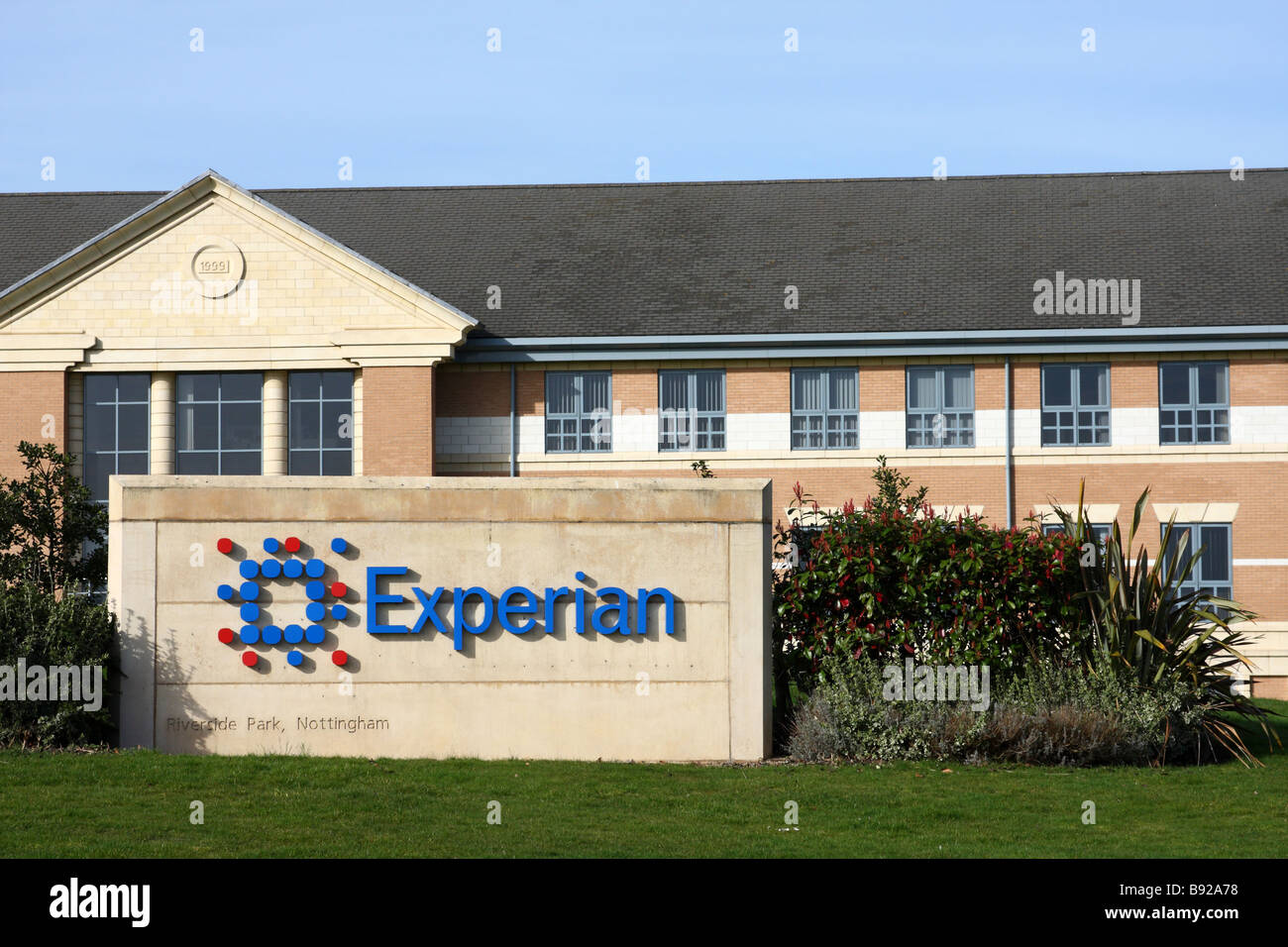 Experian office in Nottingham, England, U.K. Stock Photo