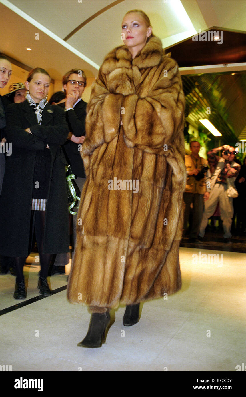 designer fur coat