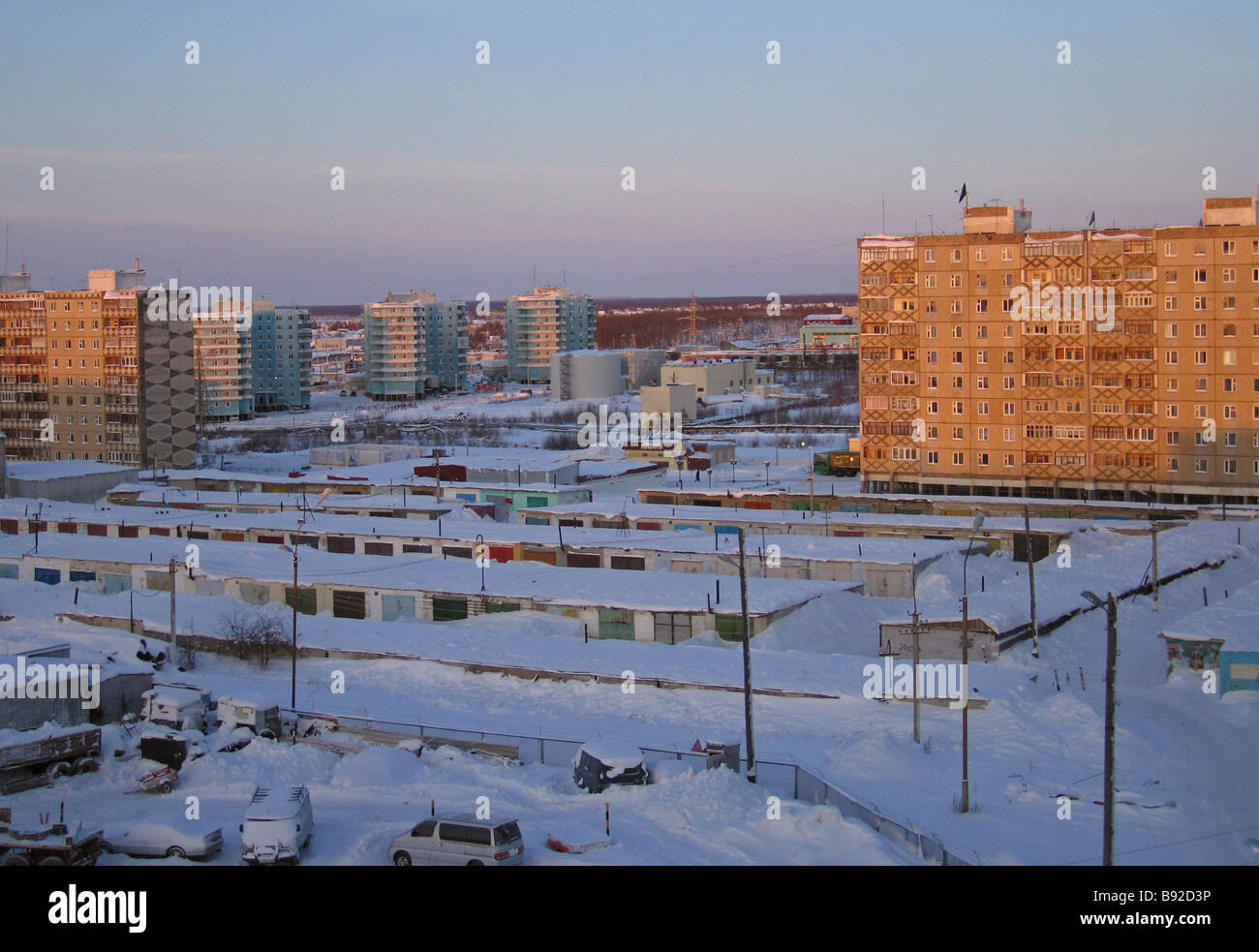 Mirny city in the Sakha Yakutia Republic Stock Photo - Alamy