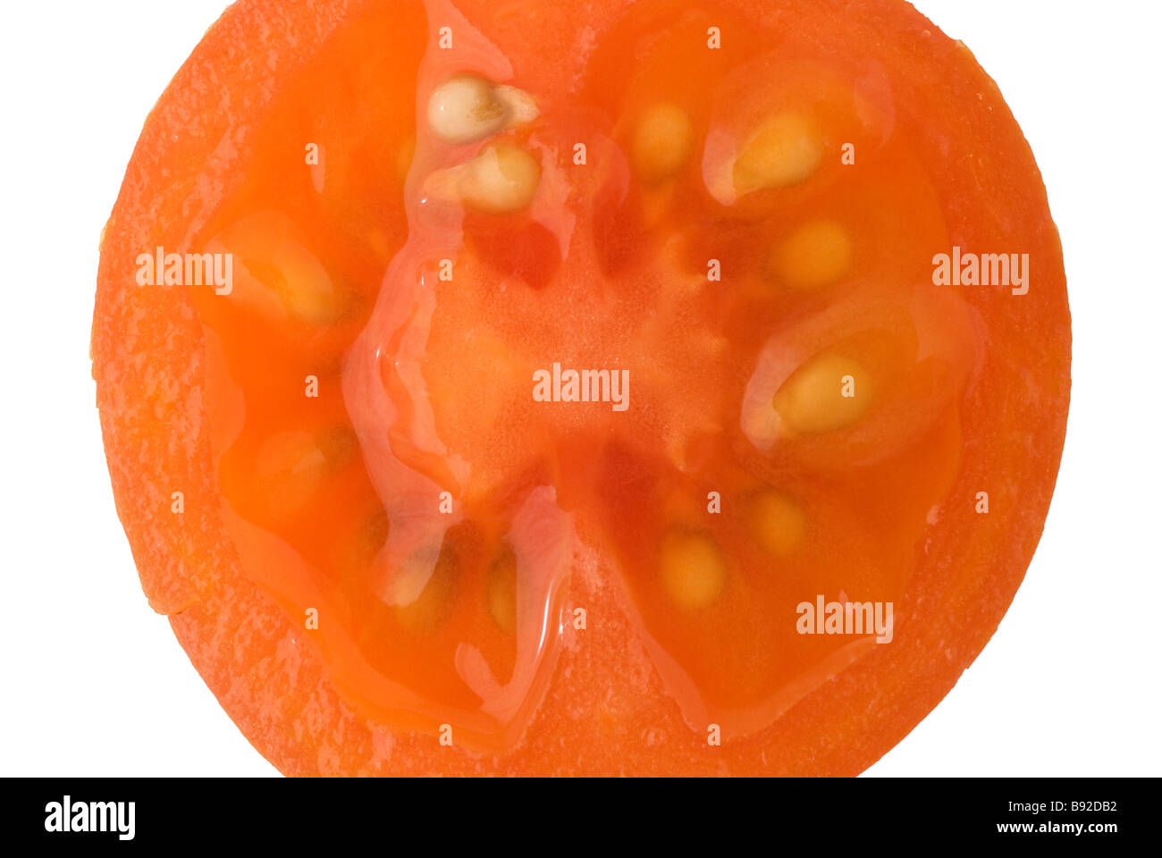 Baby tomato cut out Stock Photo