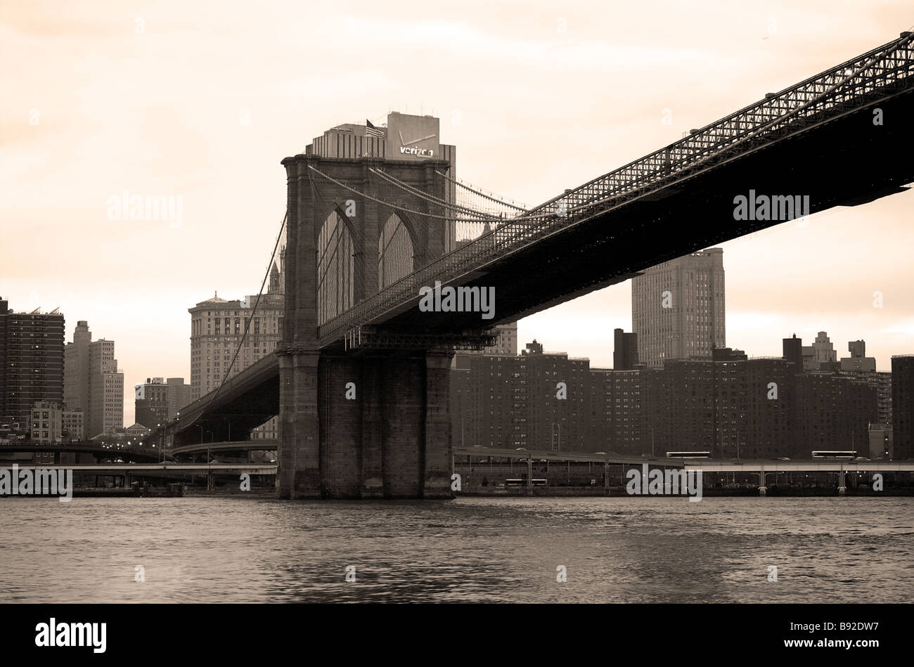 Brooklyn suspension bridge hi-res stock photography and images - Alamy