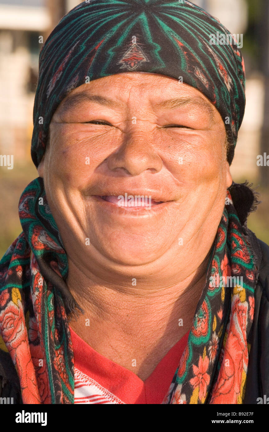 Portrait of a local woman Hout Bay Cape Town Western Cape Province