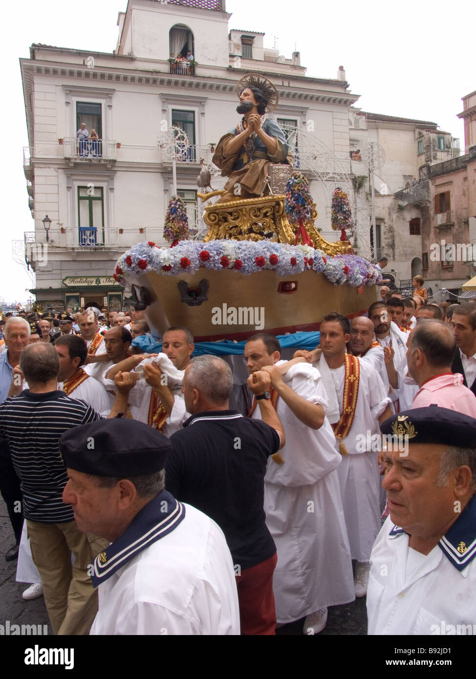 Festival of Maritime Republic in Amalfi, Amalfi Coast, Campania, Italy, Europe, World Heritage Site Stock Photo