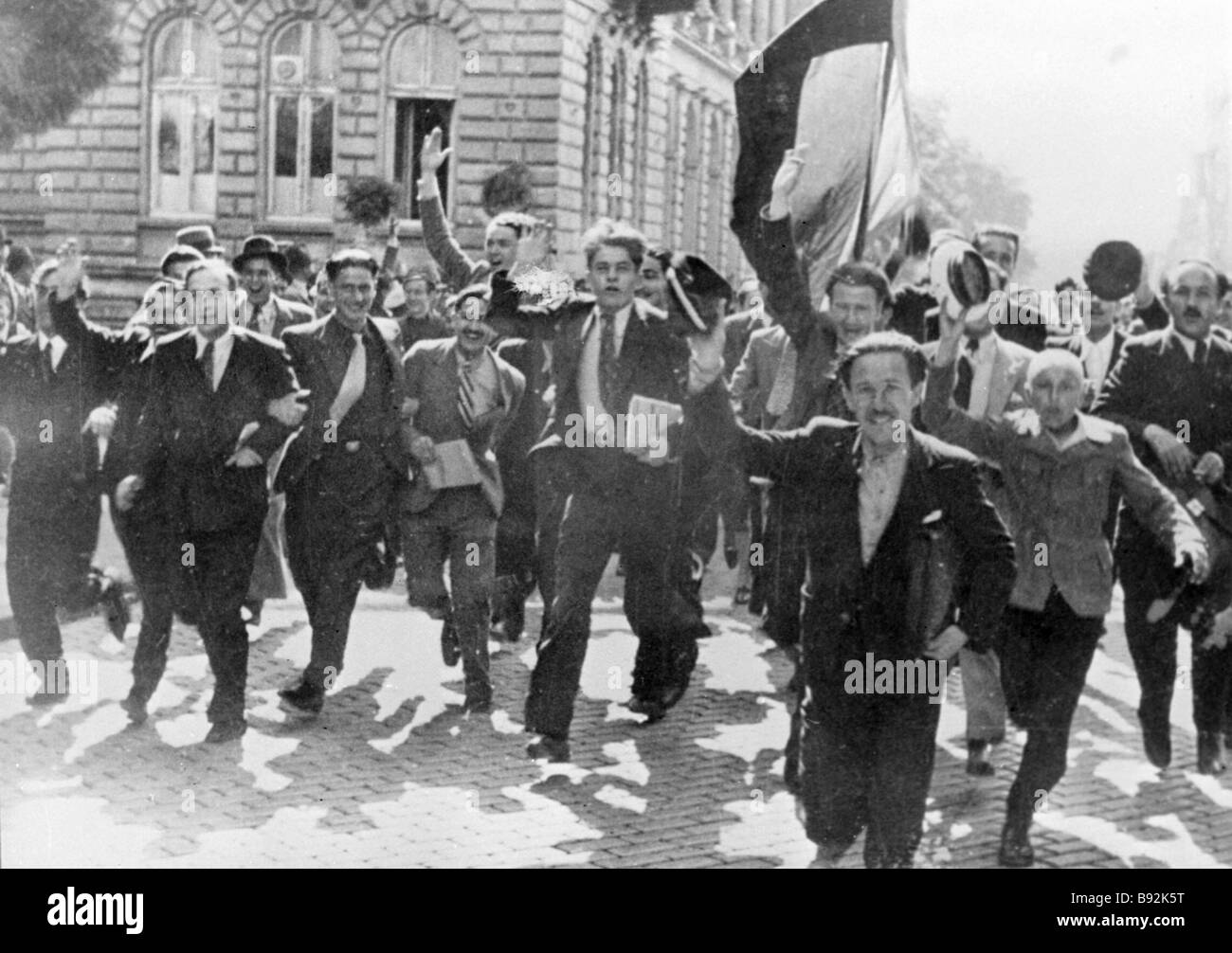 Люди 9 мая 1945