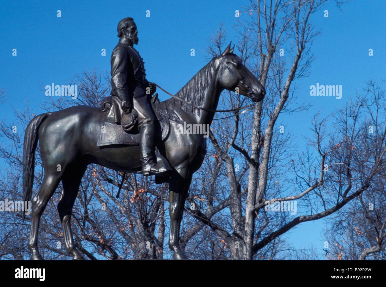 Stonewall Jackson Monument Stock Photo Alamy