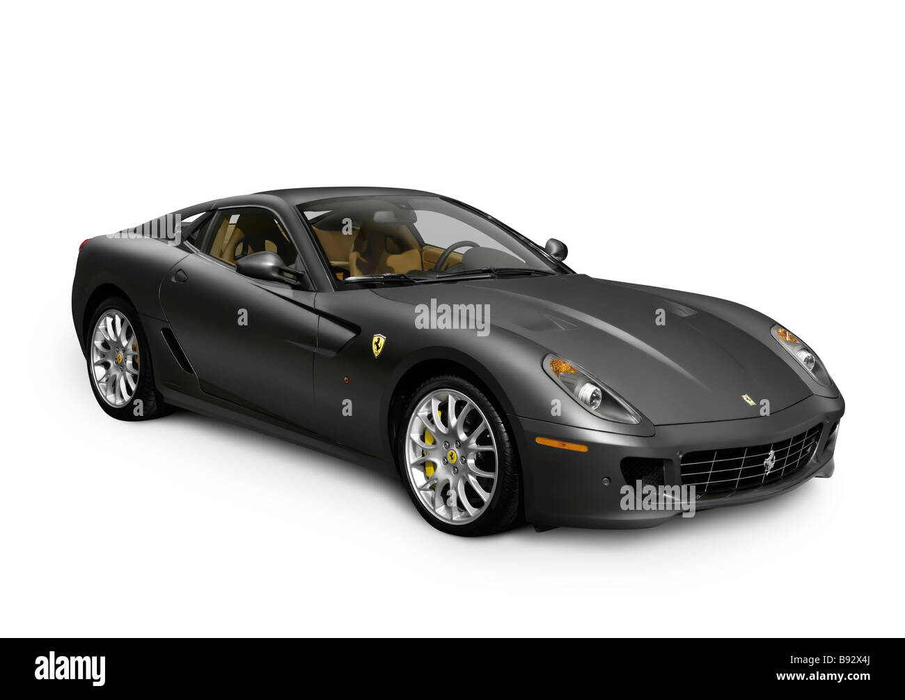License and prints at MaximImages.com - Ferrari luxury sports car, supercar, automotive stock photo. Stock Photo