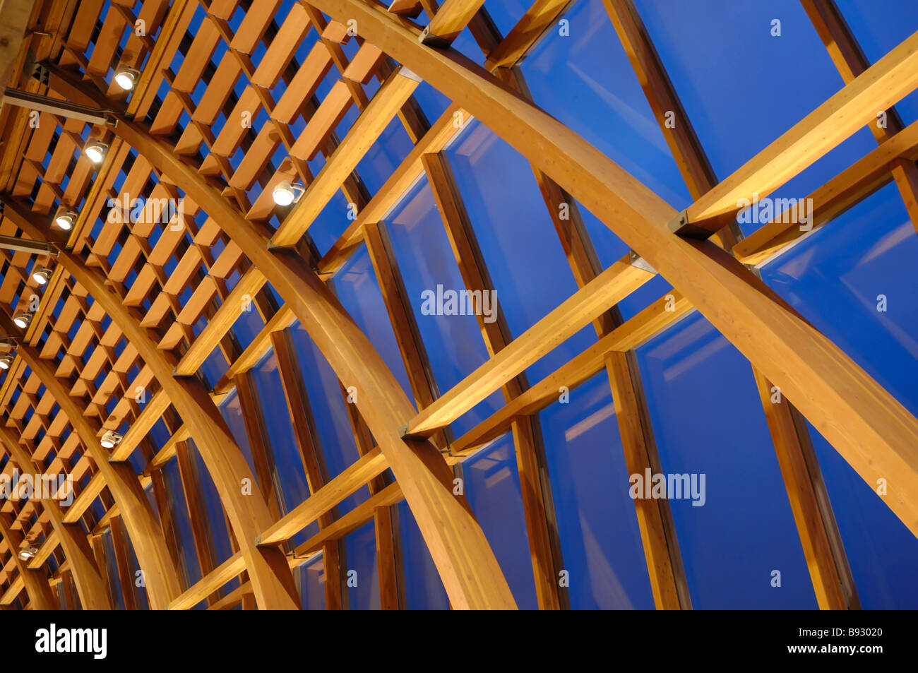 Wooden construction Stock Photo