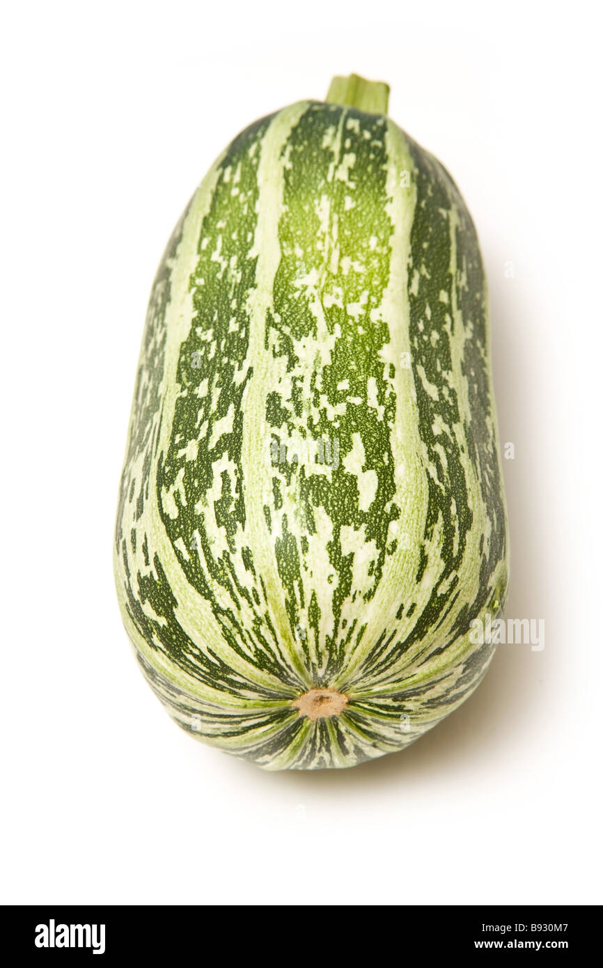 Whole Marrow Isolated On A White Studio Background Stock Photo Alamy