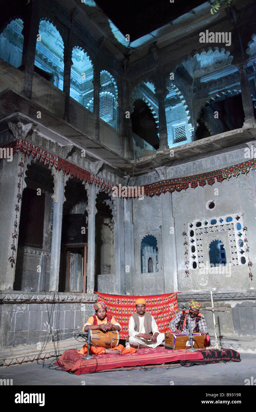 India Rajasthan Udaipur Bagore ki Haveli musicians historic heritage ...