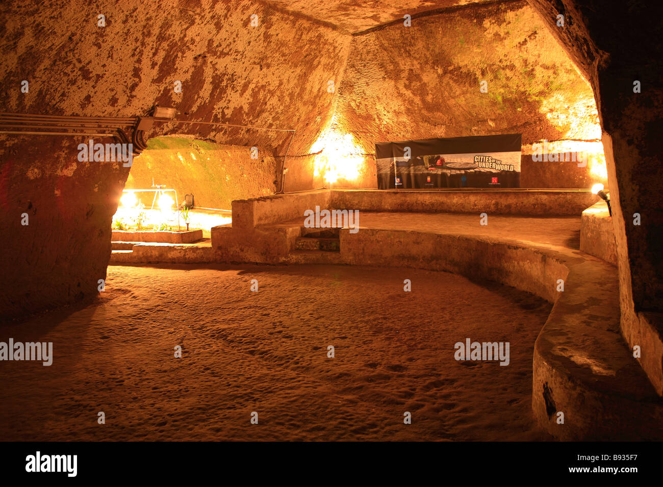 Cave of Naples Stock Photo Alamy