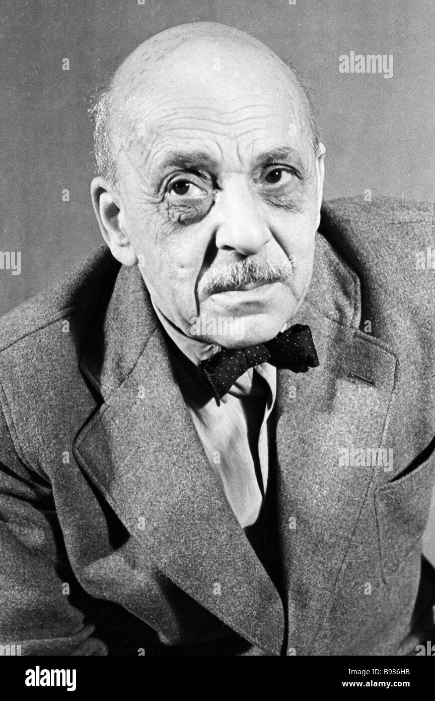 Poet Pavel Antokolsky Stock Photo - Alamy
