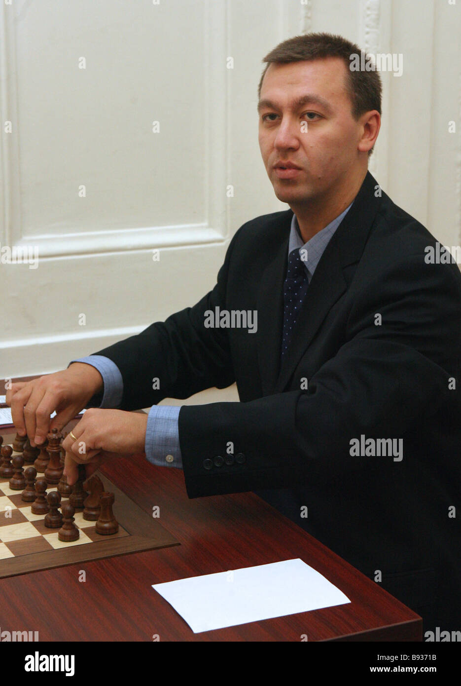 Gata Kamsky of the USA at the Tal Memorial Super Tournament Stock Photo ...
