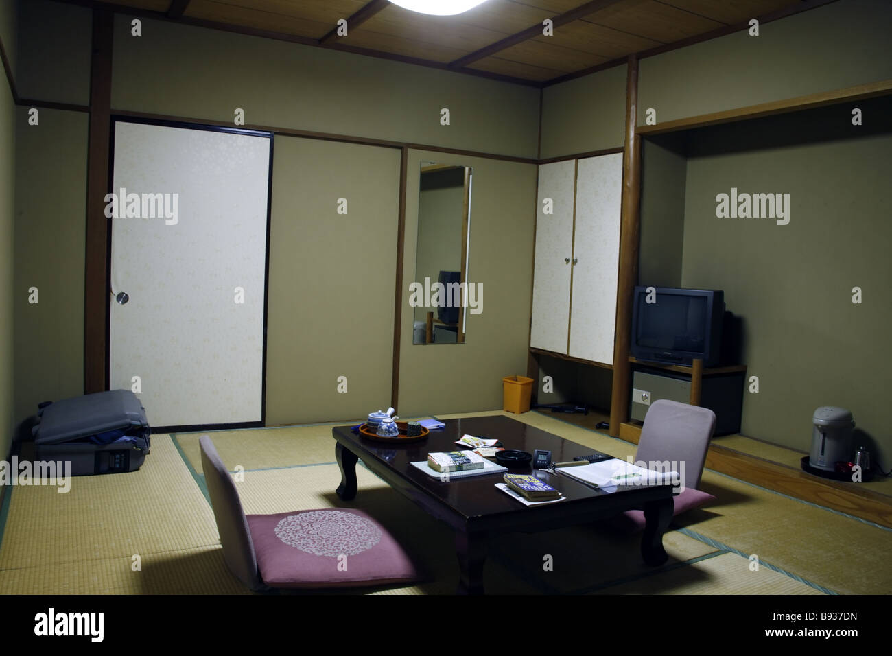 Japanese style Hotel room Stock Photo Alamy