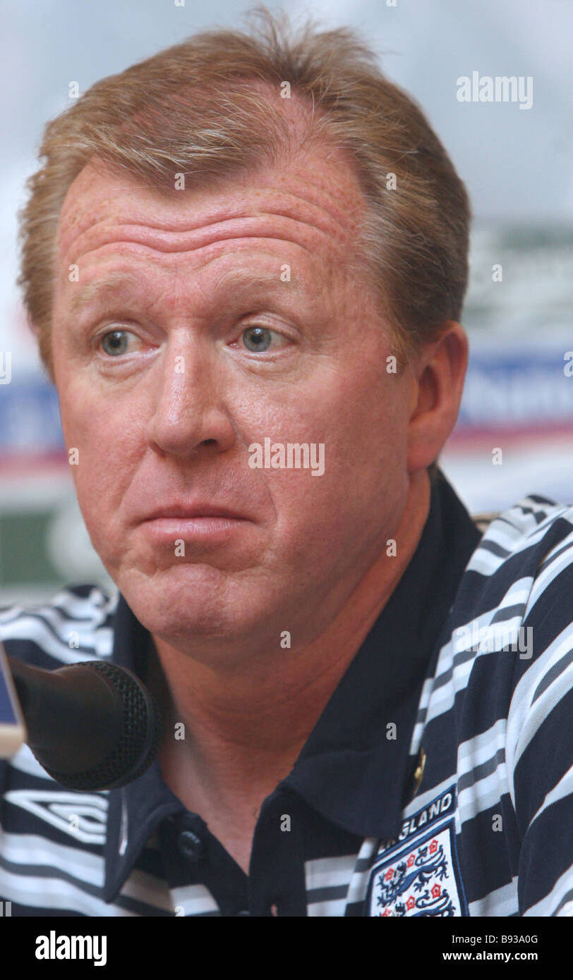 Stephen Maclaren the head coach of the England national football team