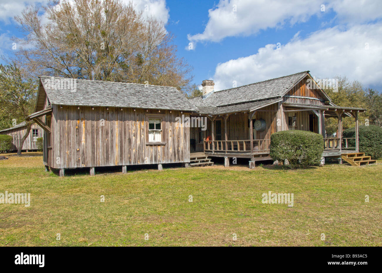 1912 CENTRAL FLORIDA FARM HOUSE IN CHRISTMAS NEAR ORLANDO Stock Photo