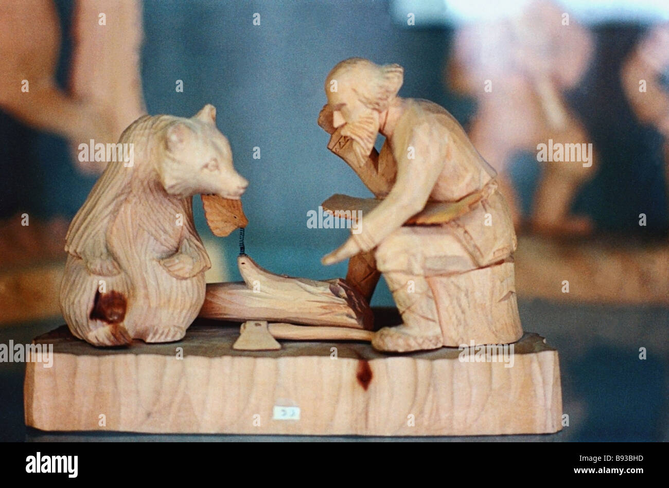 wooden jumping jack toy