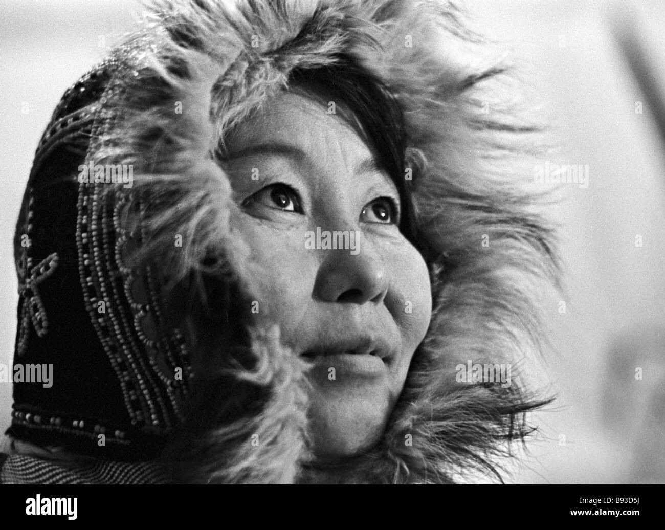 Ogdo Aksenova poetess and folklorist Stock Photo - Alamy