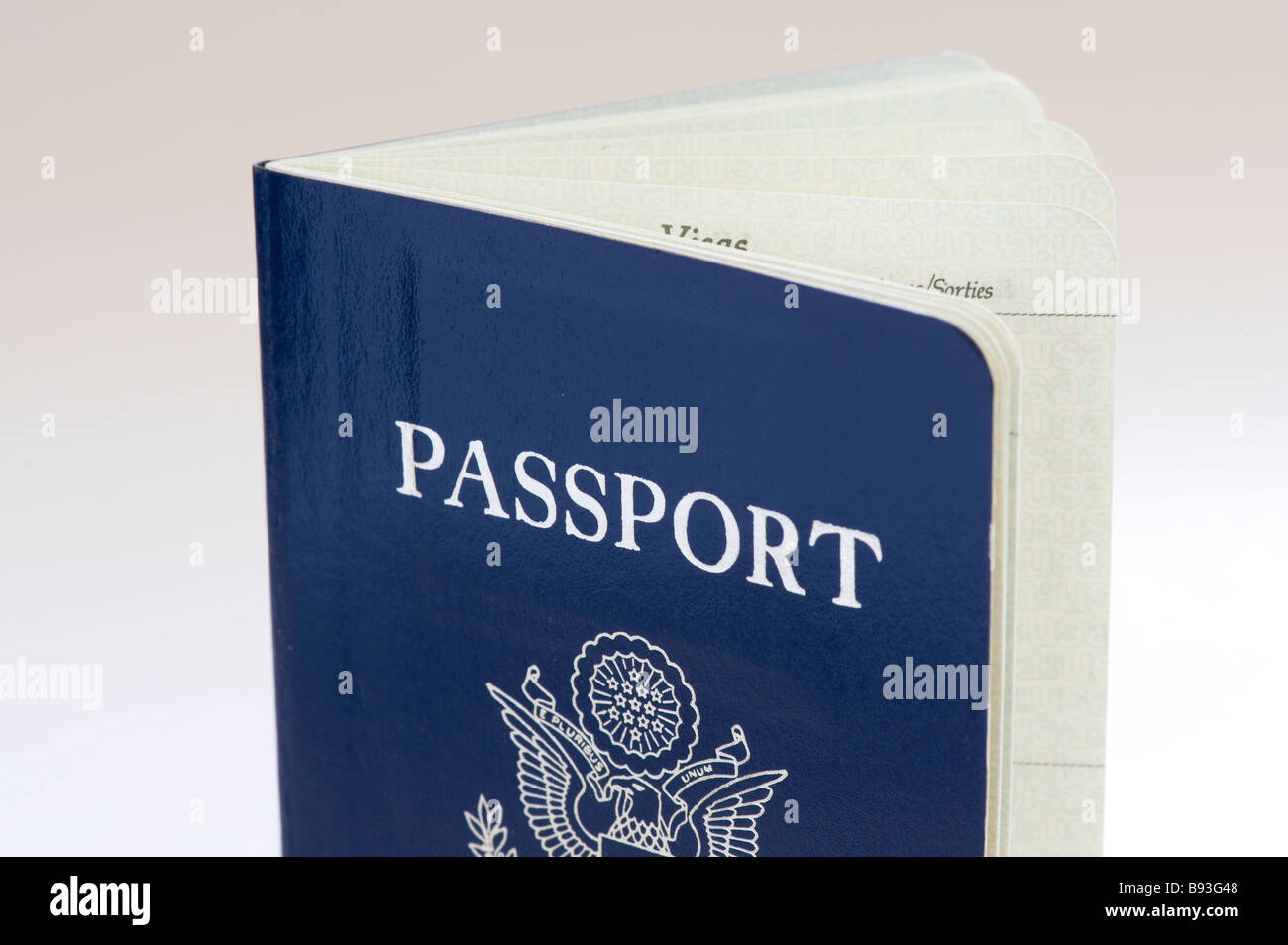 United States passport Stock Photo