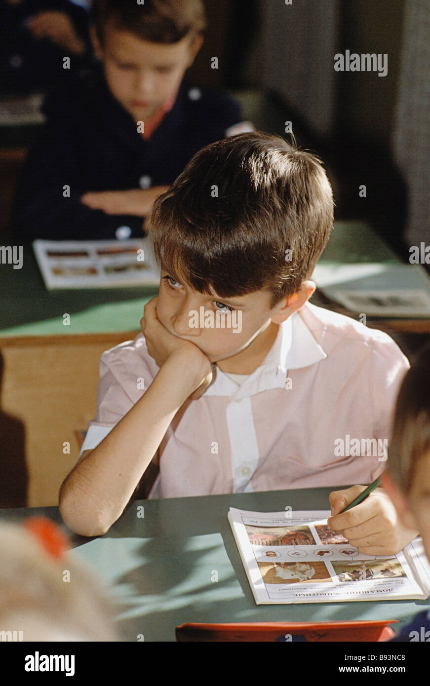 Little Daniil Dmitriev of Volzhsk learned to read and write as soon as ...