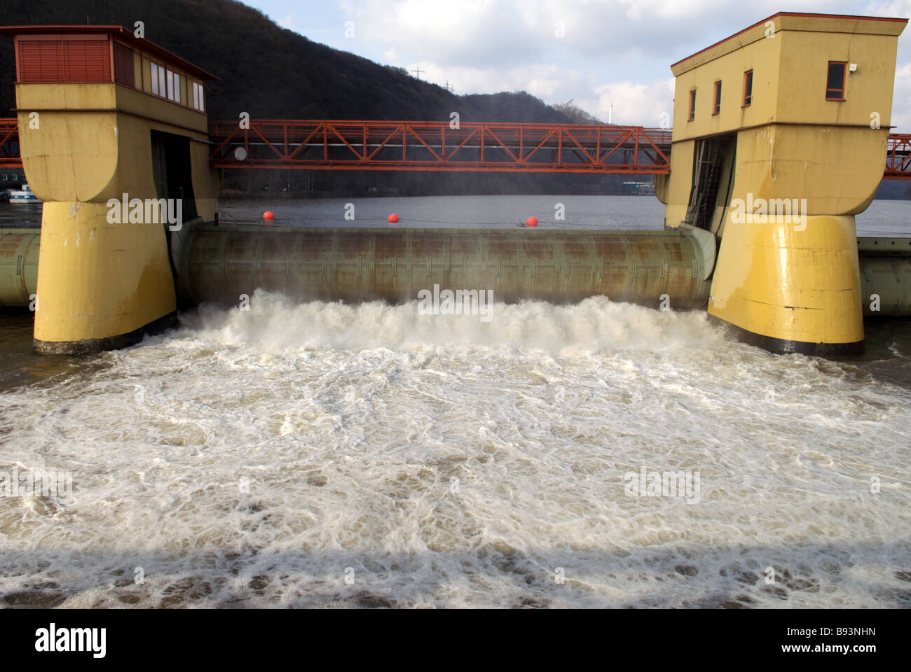Hydroelectric power station, Germany Stock Photo Alamy