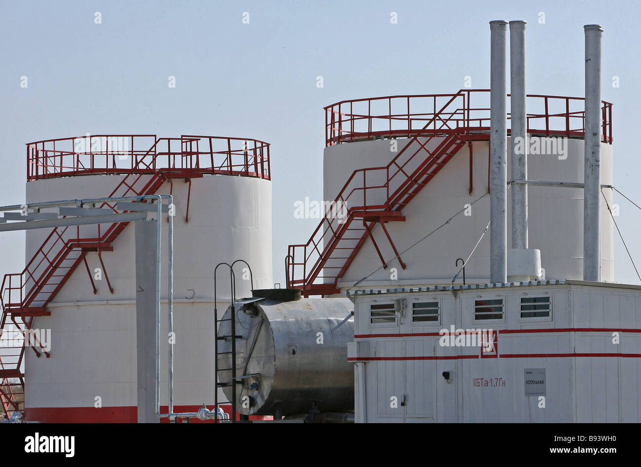 The Khauzak gas field in Uzbekistan is part of the gas mega project ...